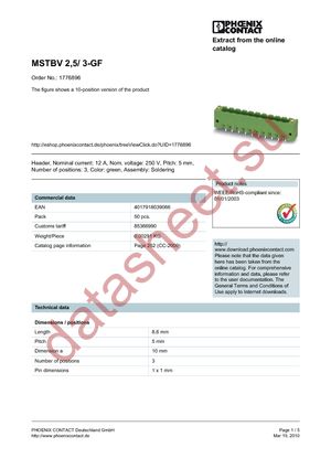 1776896 datasheet  